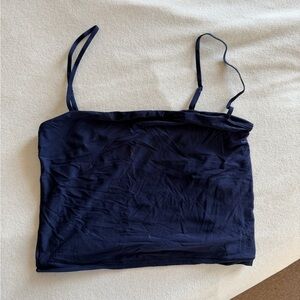 aerie Navy Spaghetti Strap Camisole